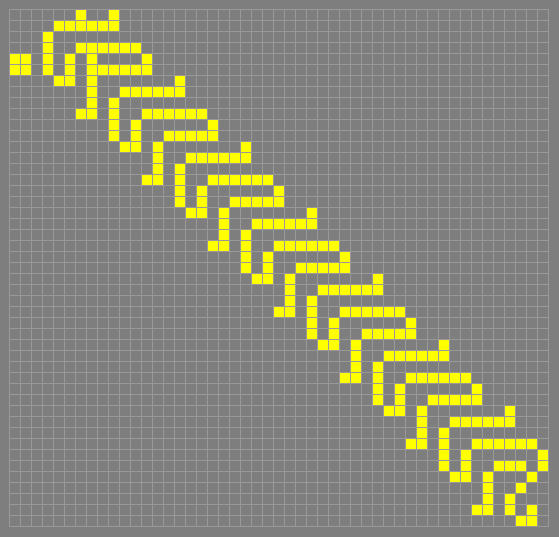 Game of Life pattern ’2c;3_wire’