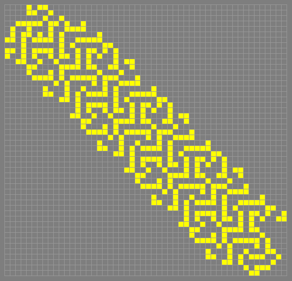 Game of Life pattern ’5c;9_wire’