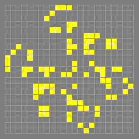 Game of Life pattern ’86P5H1V1’