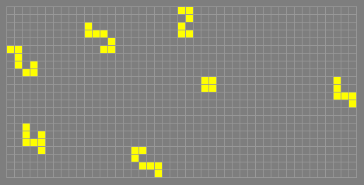 Game of Life pattern ’F117’