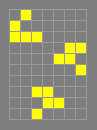 Game of Life pattern ’LWSS_(2)’