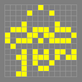 Game of Life pattern ’MW_volcano’