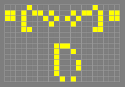 Game of Life pattern ’candlefrobra_(2)’