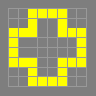 Game of Life pattern ’cross_(1)’