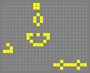 Game of Life pattern ’glider_pusher’