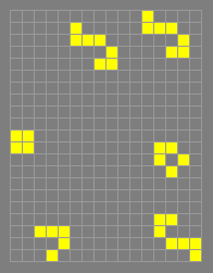 Game of Life pattern ’glider_to_block’