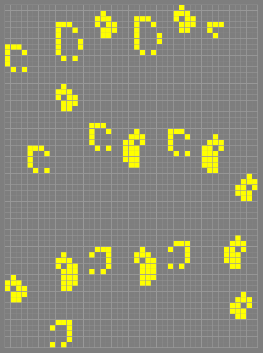 Game of Life pattern ’helix’