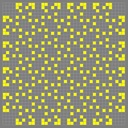 Game of Life pattern ’lone_dot_agar’