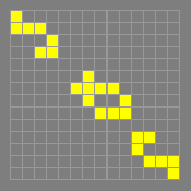 Game of Life pattern ’p6_shuttle_(1)’