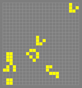 Game of Life pattern ’p8_bumper’
