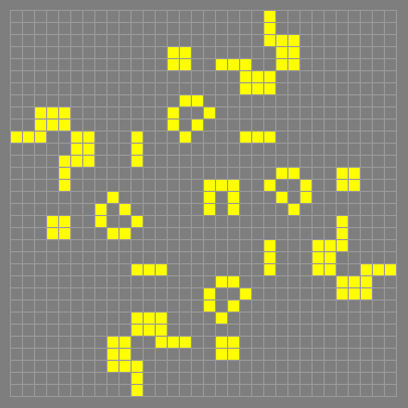 Game of Life pattern ’popover’