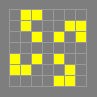 Game of Life pattern ’skewed_quad’
