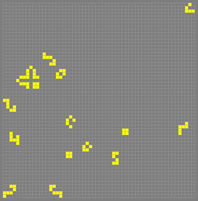 Game of Life pattern ’stop_and_restart’