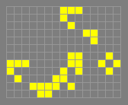 Game of Life pattern ’tubstretcher’
