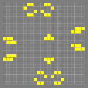 Game of Life pattern ’twirling_T-tetsons_II’