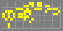 Game of Life pattern ’wasp’
