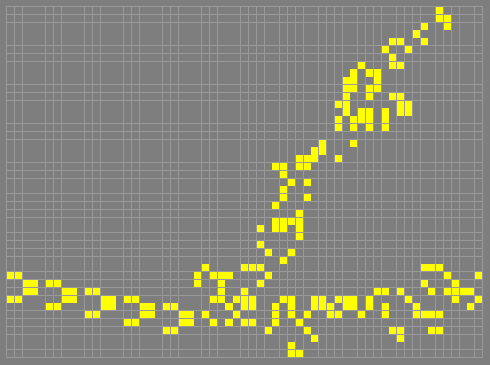 Game of Life pattern ’wavestretcher’