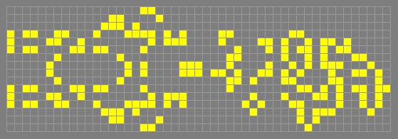 Game of Life pattern ’wickstretcher’